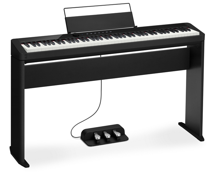 Цифровое пианино Casio PX-S1000 на стойке с трех-педальным юнитом